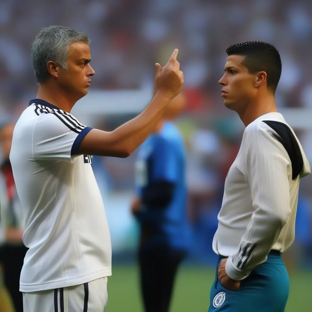 Mourinho và Ronaldo - Những cuộc tranh cãi và phân tích mối quan hệ