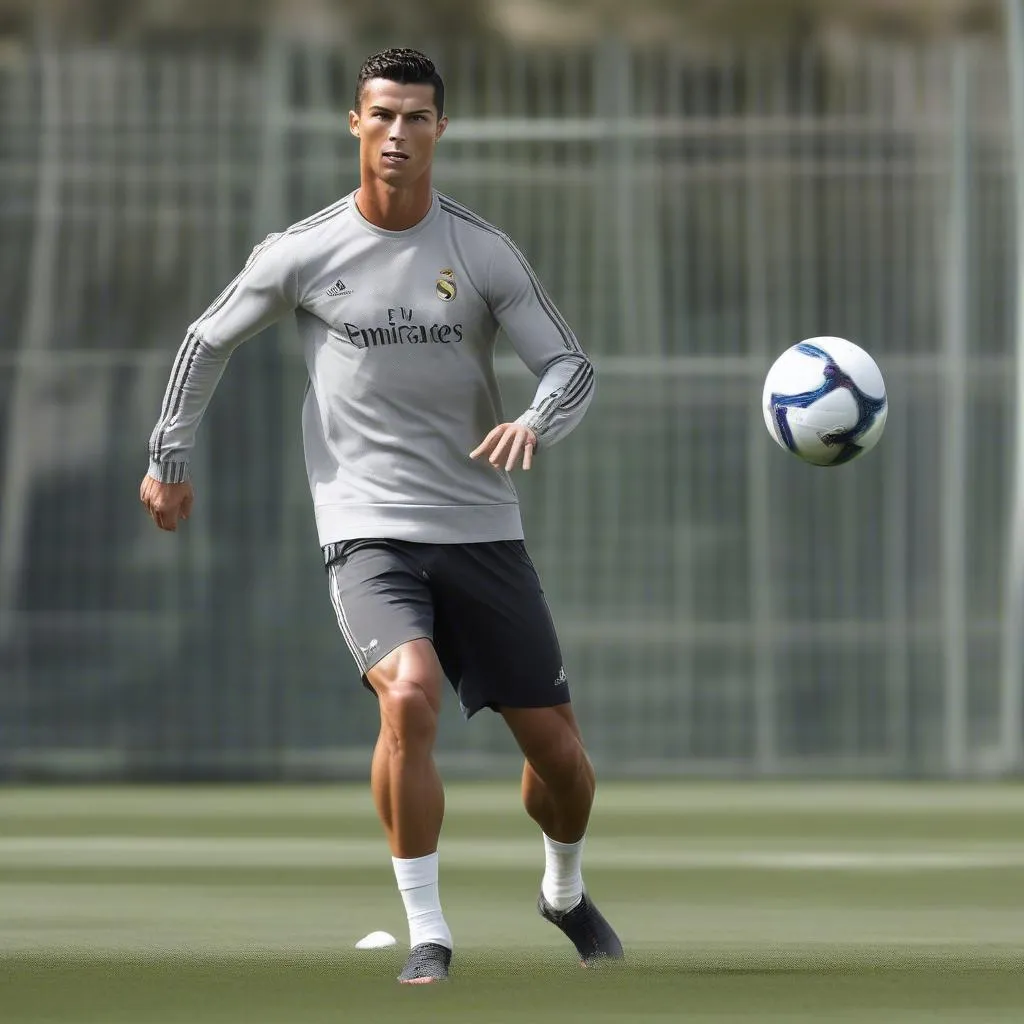 Ronaldo nâng cấp kỹ thuật