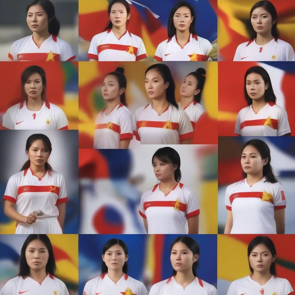 Nữ cầu thủ Việt Nam thi đấu Asiad 19 8