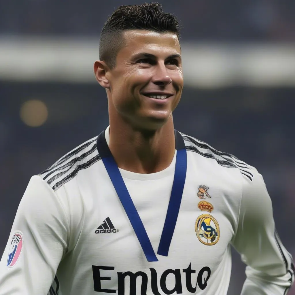 Nụ cười bí ẩn của Ronaldo