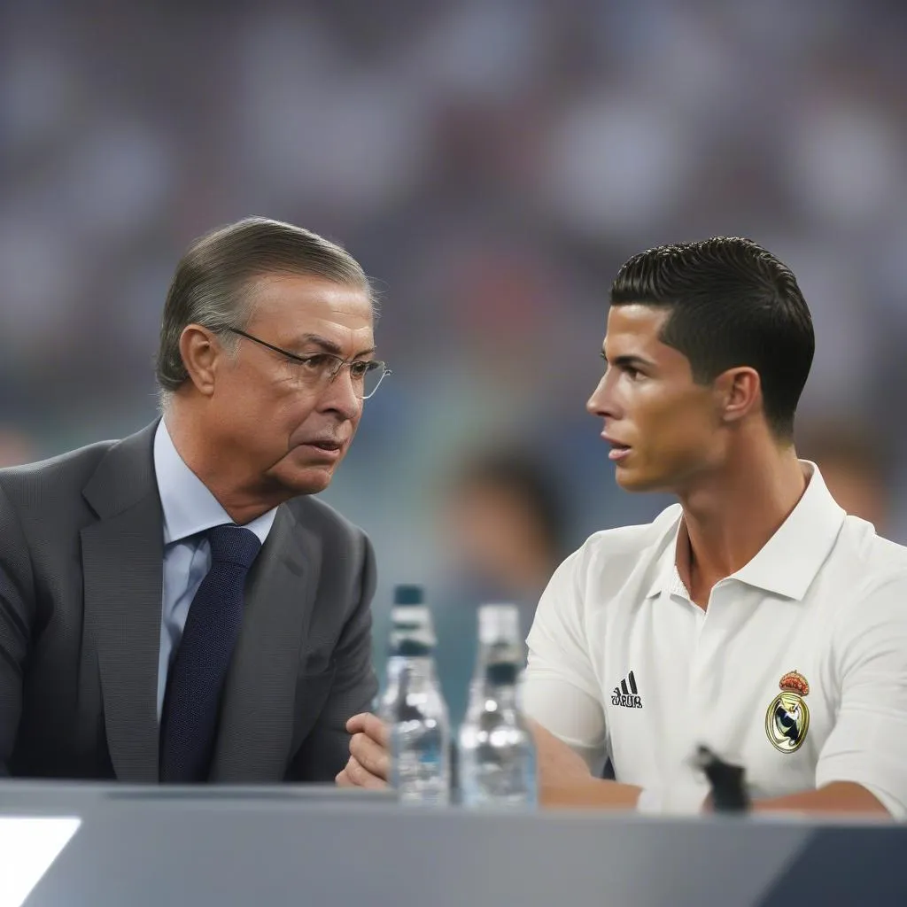 Florentino Perez và Cristiano Ronaldo: Bất Đồng Về Lương và Quyền Lợi Trên Sân Cỏ