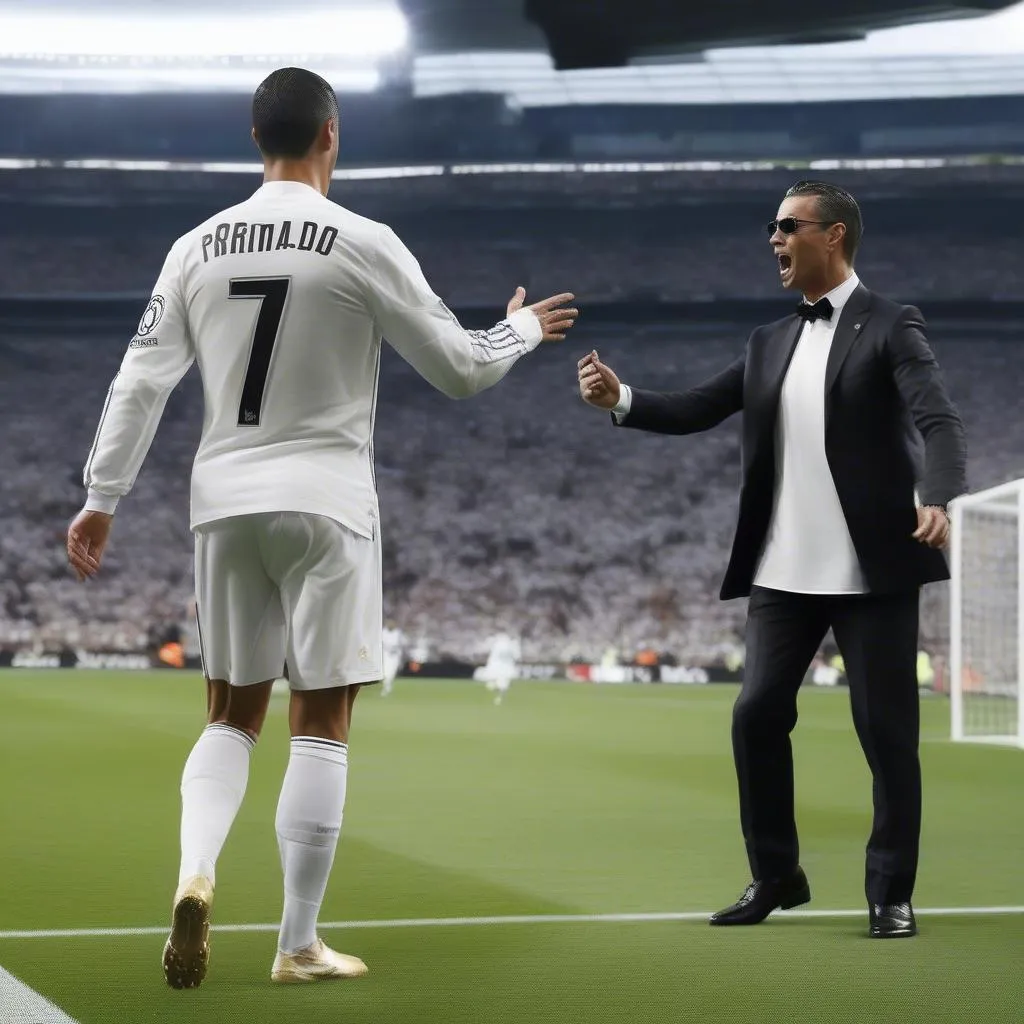 Florentino Perez và Cristiano Ronaldo: Tranh Chạy Khau Lại, Gia Nhập Hoàn Hảo