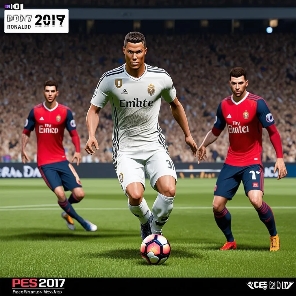 PES 2017 gameplay