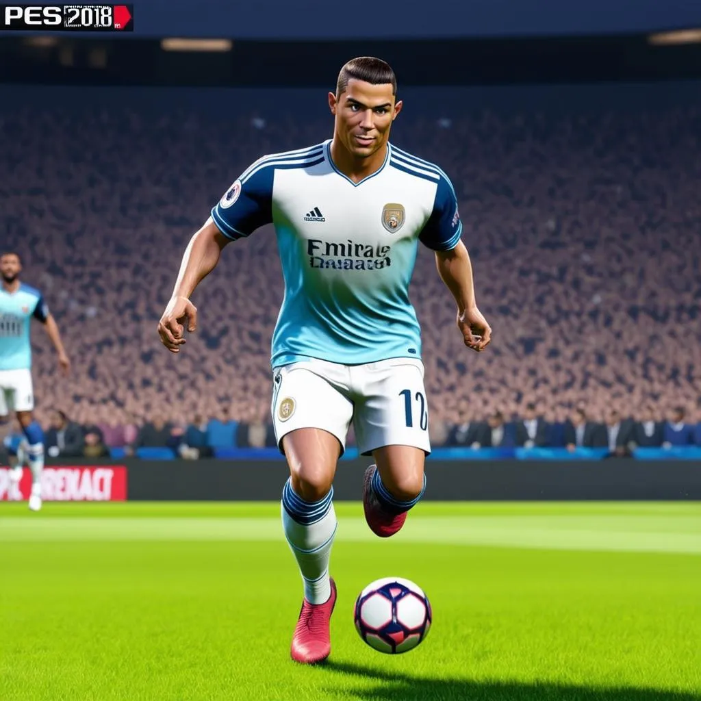 PES 2018 gameplay