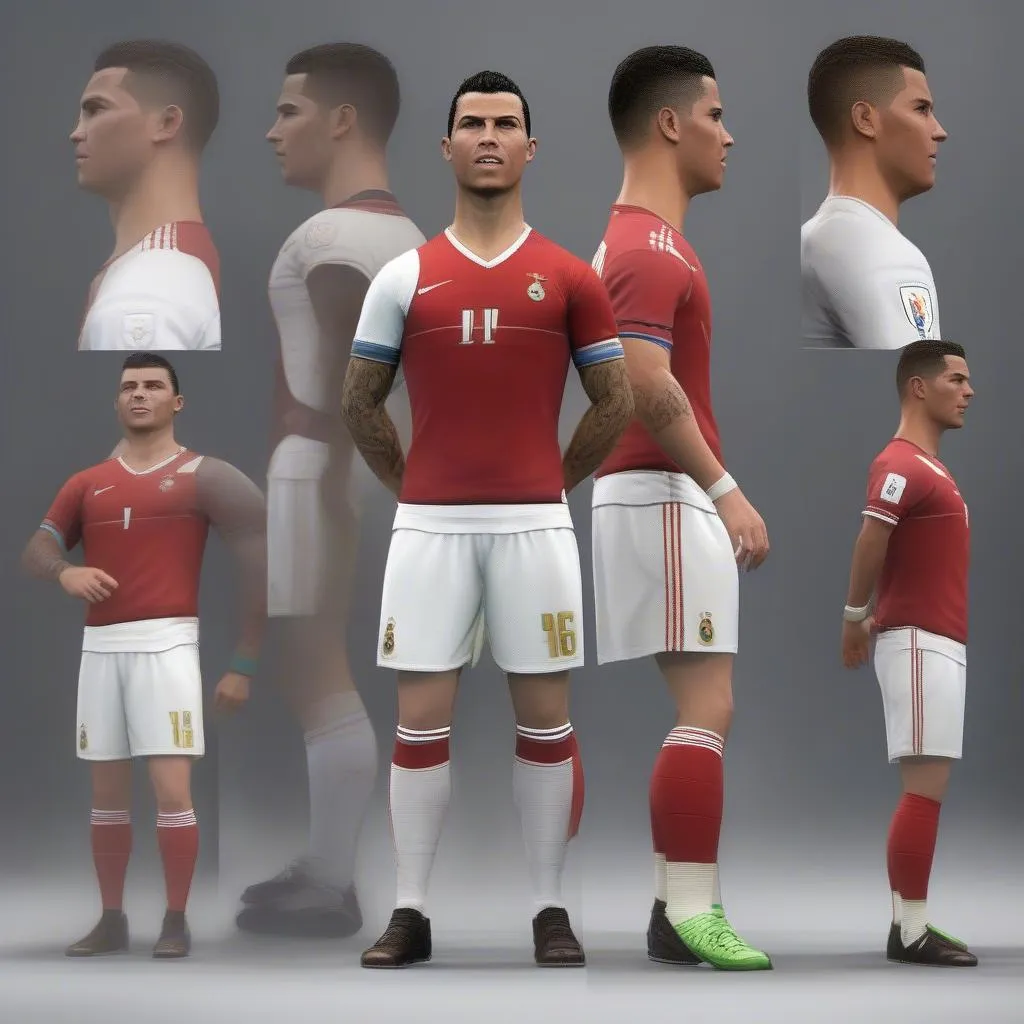 Ronaldo PES 2018 Facepack