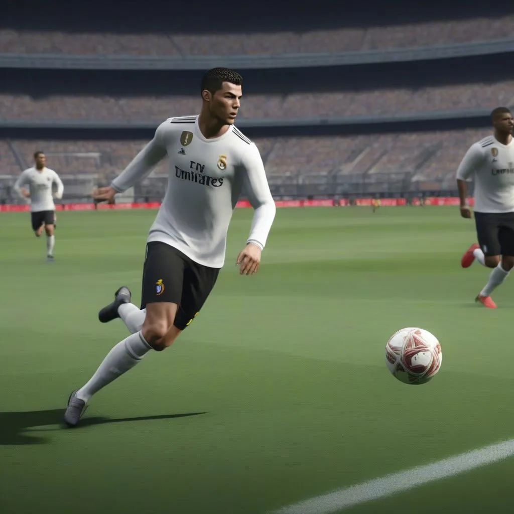 PES 2019 Cristiano Ronaldo In Action