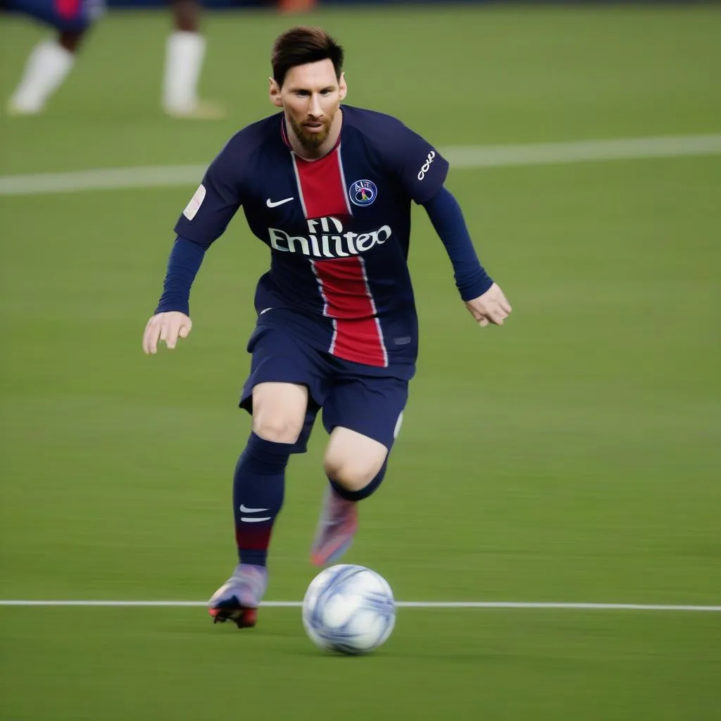 Lionel Messi, ngôi sao bóng đá Argentina, cầu thủ Paris Saint-Germain