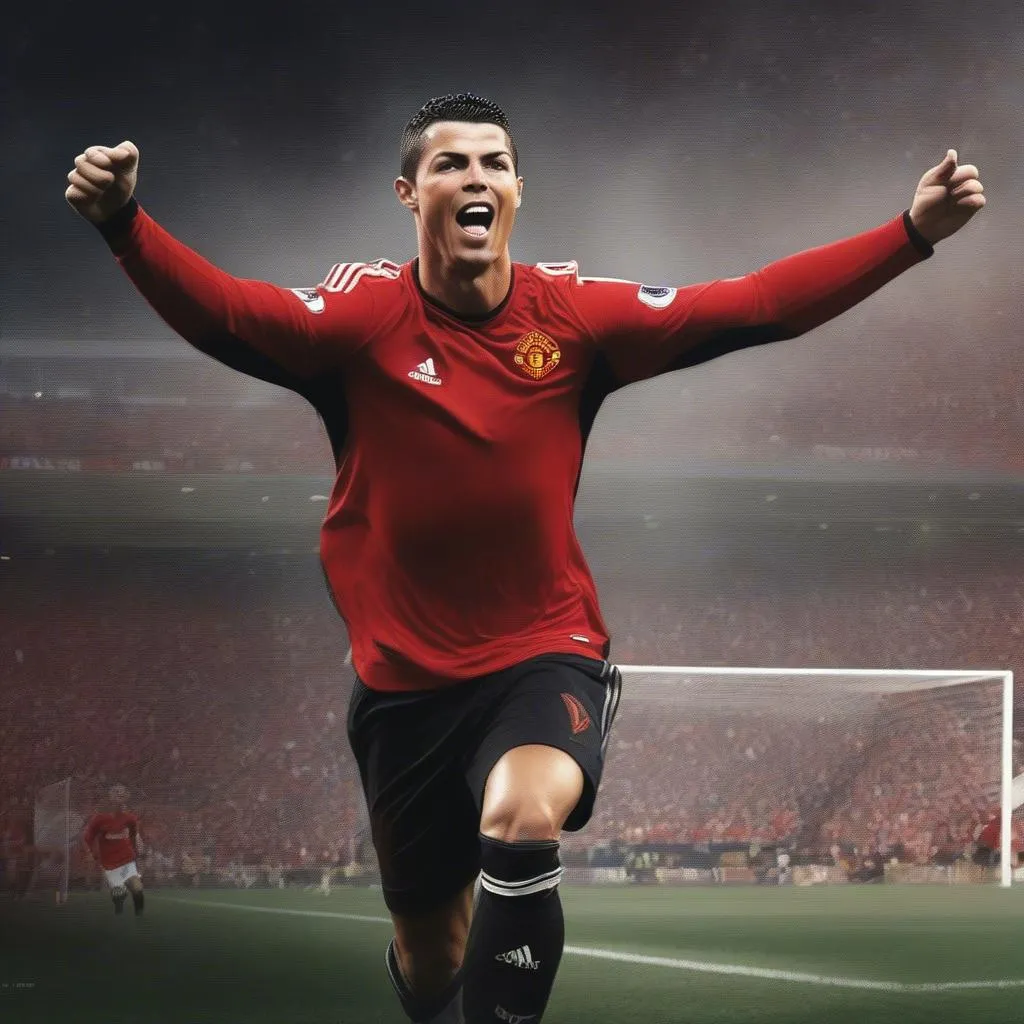 Poster Ronaldo - Hình ảnh của một người hùng