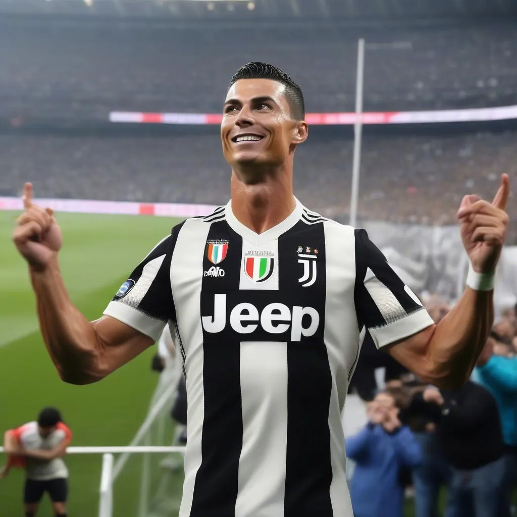 Poster Ronaldo Juventus