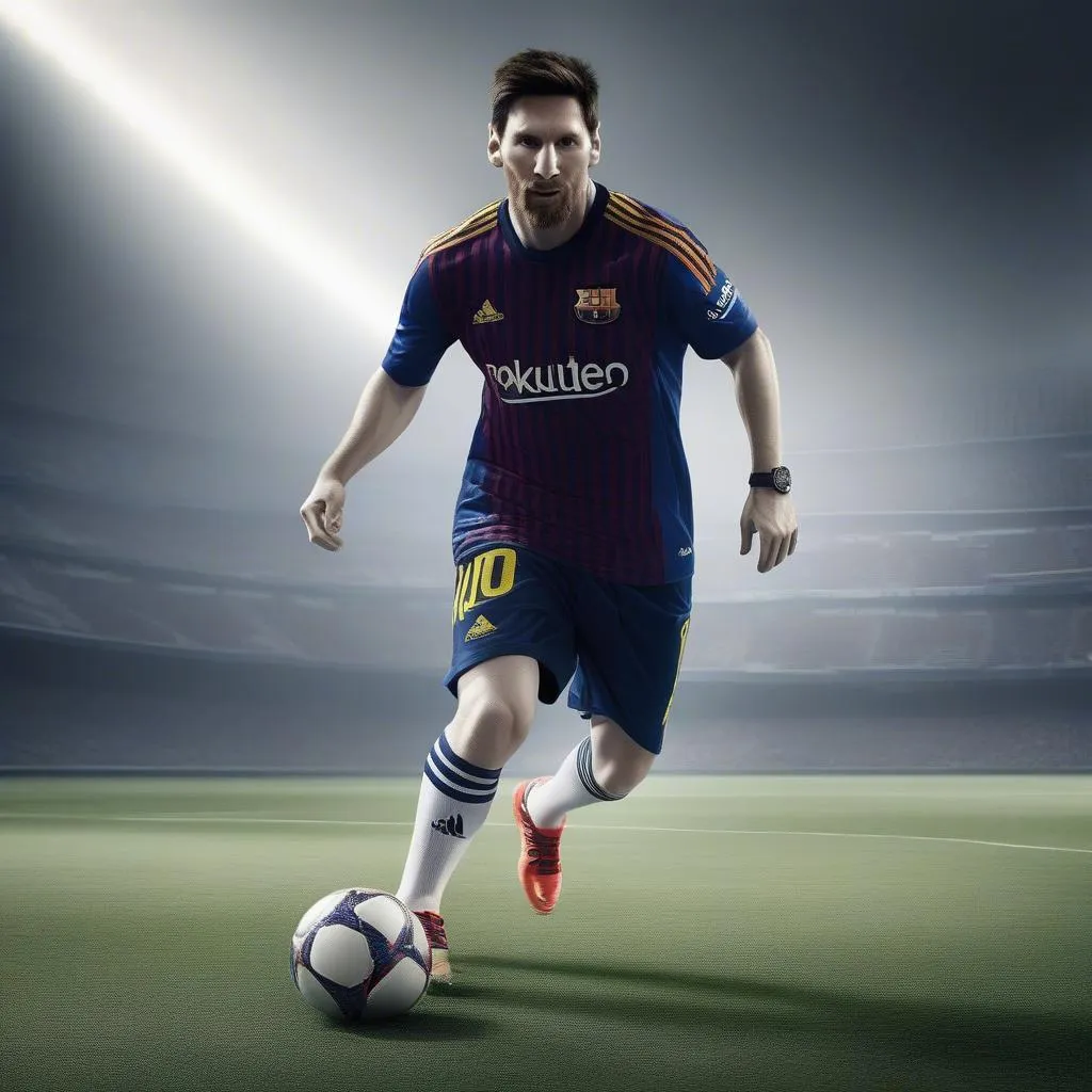 Messi trong quảng cáo Adidas Messi