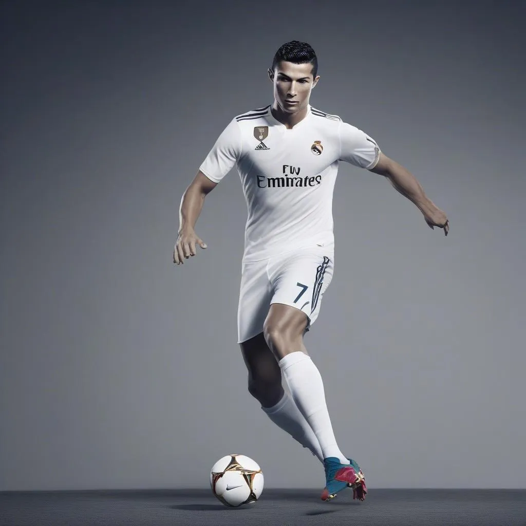 Ronaldo trong quảng cáo Nike CR7