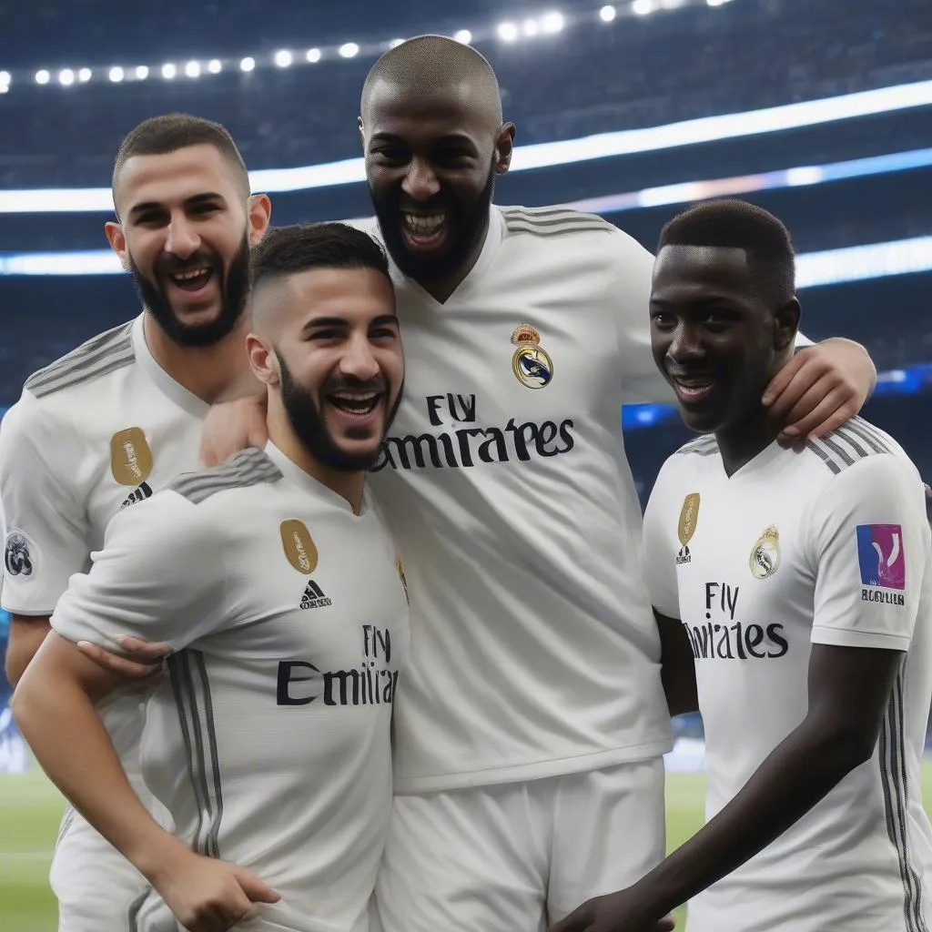 Benzema, Hazard, and Vinicius are the new attacking trio for Real Madrid