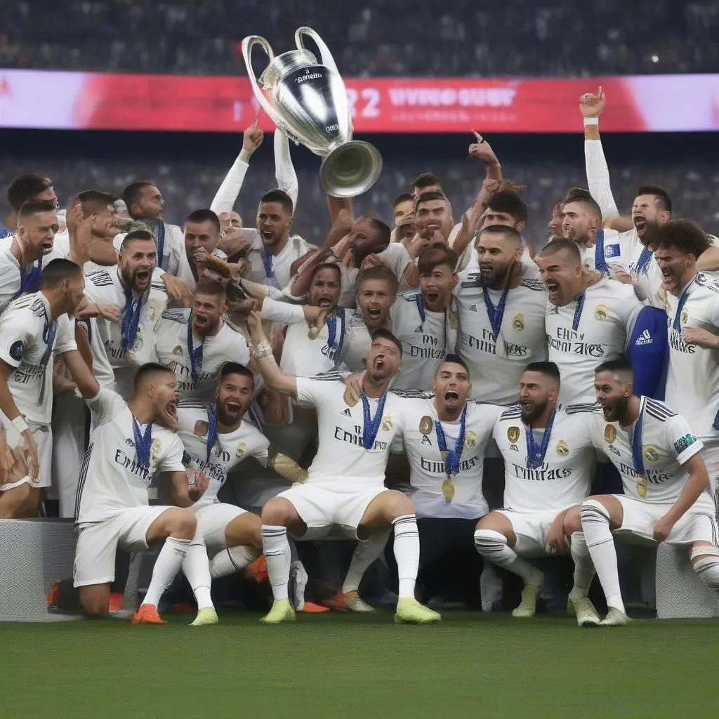 Real Madrid giành chức vô địch Champions League năm 2018