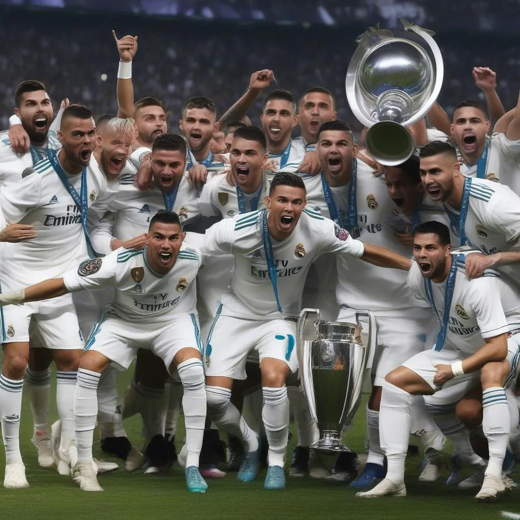 Real Madrid sau khi Ronaldo ra đi vẫn giành chức vô địch Champions League