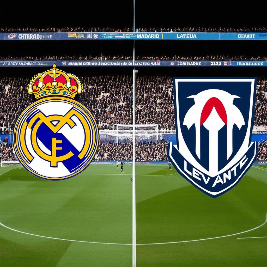 Trận đấu Real Madrid vs Levante