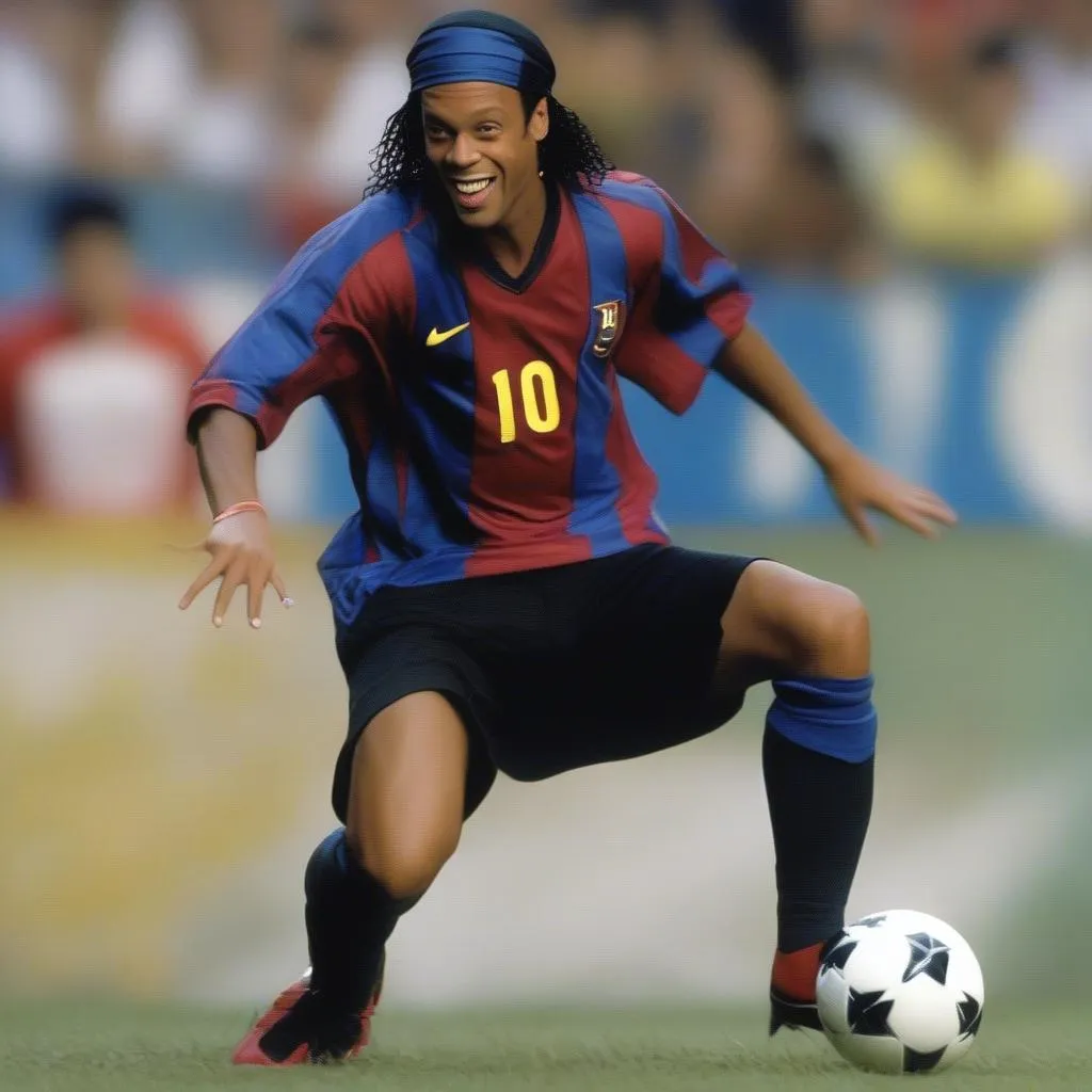 Ronaldinho: Vua nhào lộn với kỹ thuật tài năng