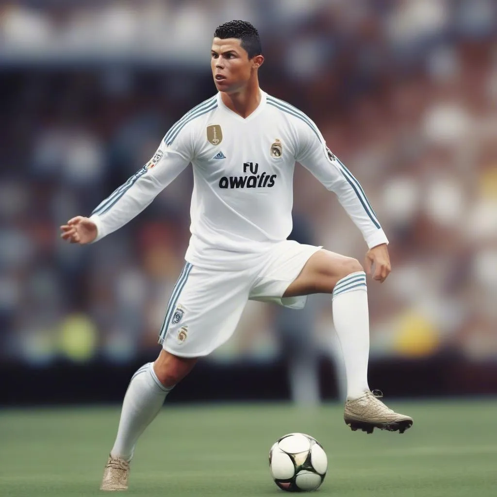 Ronaldo vượt qua khó khăn để trở thành cầu thủ bóng đá