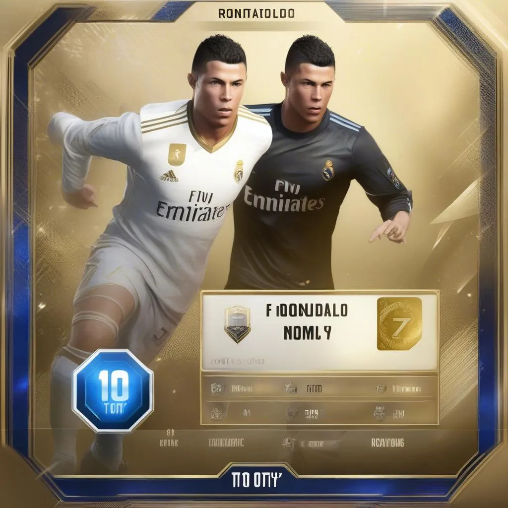 Thẻ cầu thủ Ronaldo 19TOTY trong FIFA Online 4