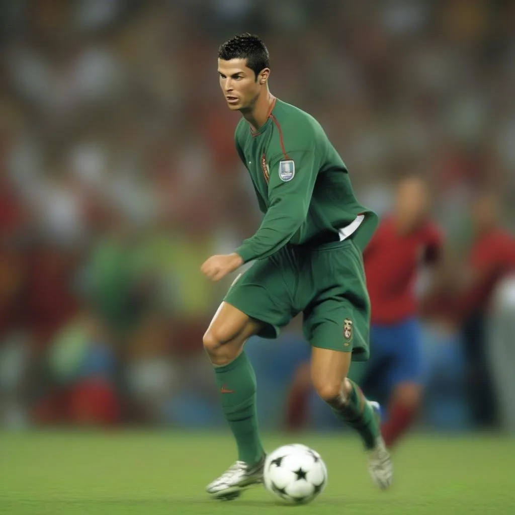 Ronaldo tỏa sáng tại UEFA Euro 2004