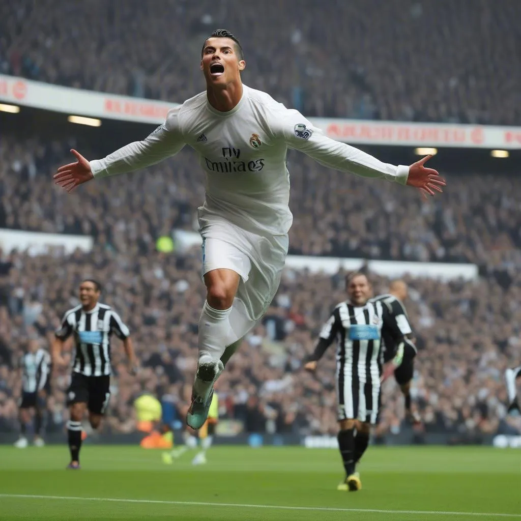 Ronaldo phá kỷ lục ghi bàn tại Premier League