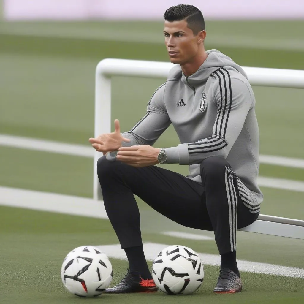 Ronaldo 7 tự tin chiến đấu lịch sử