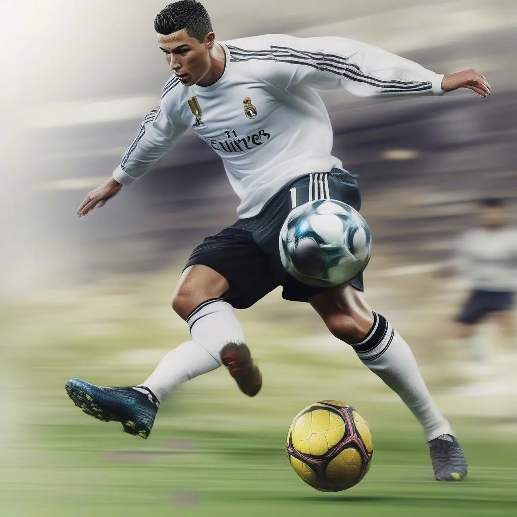 Ronaldo 93 in action