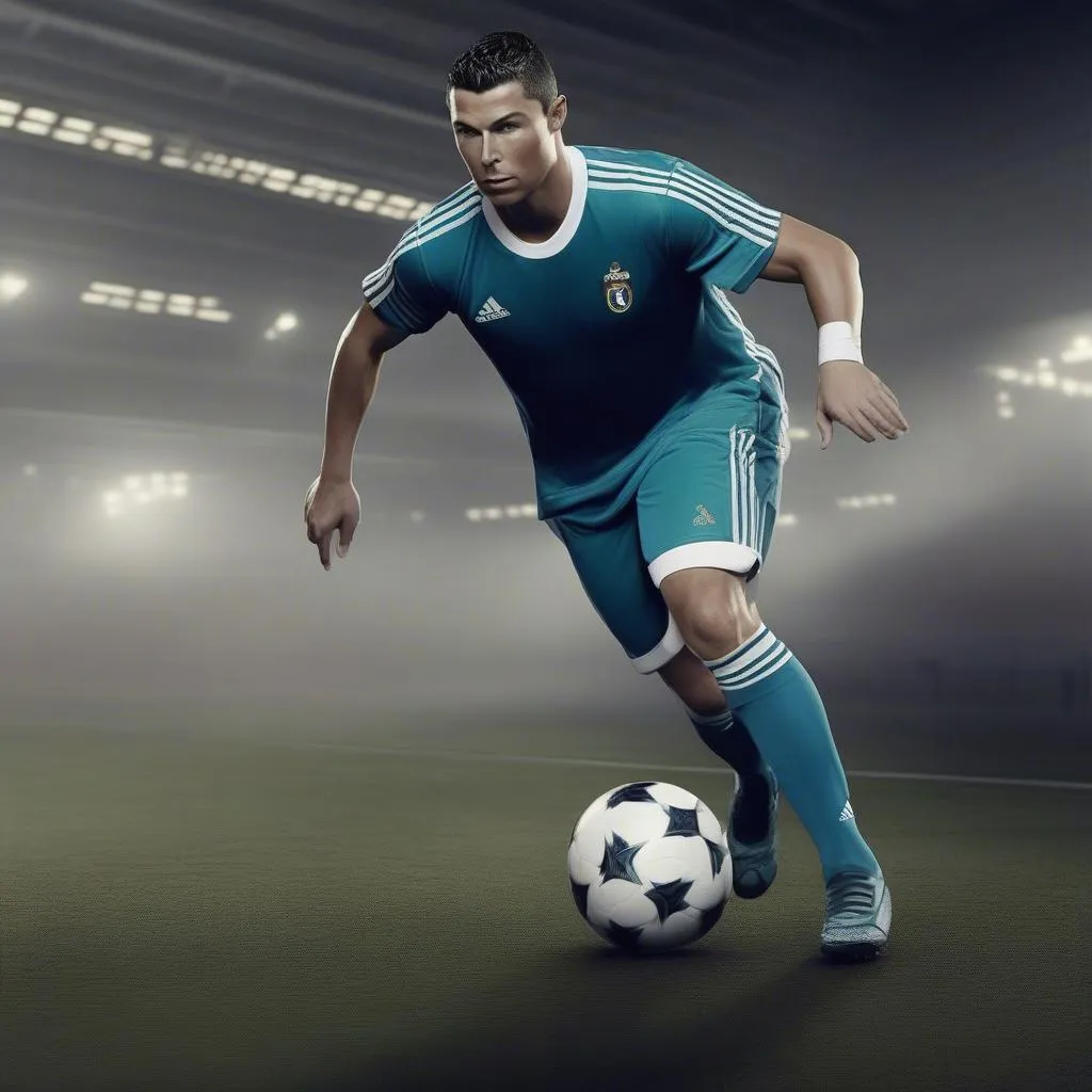 Ronaldo quảng cáo cho Adidas