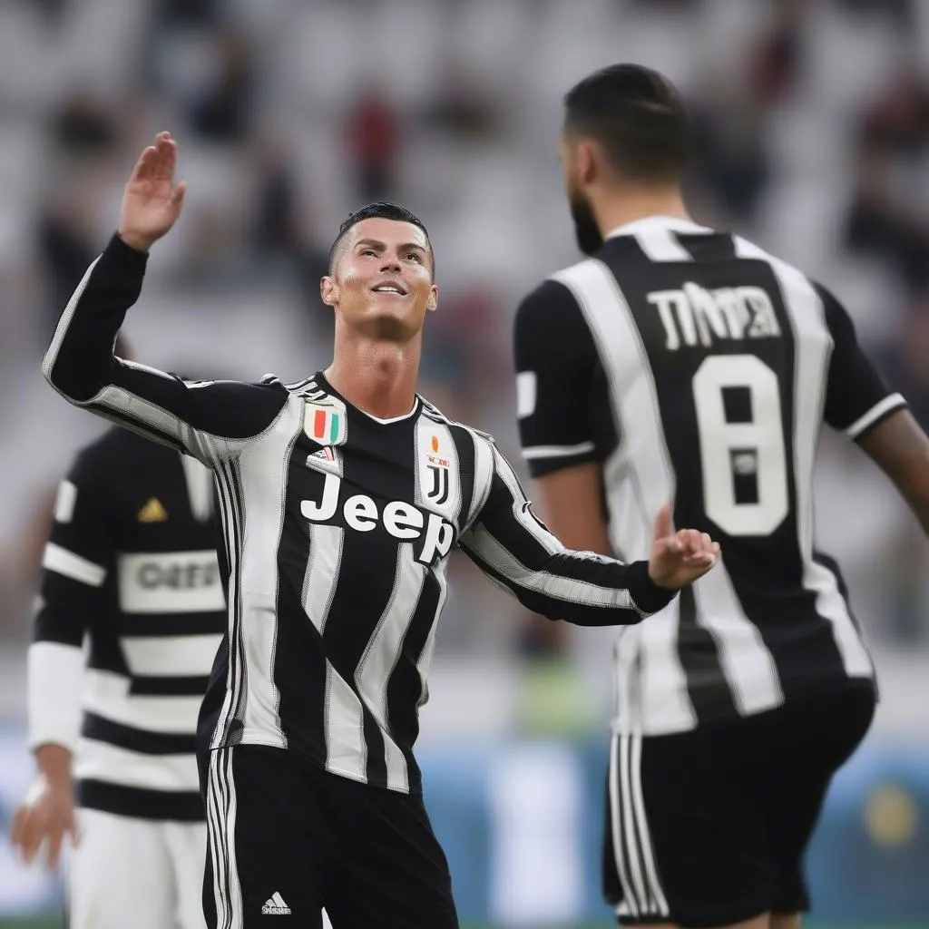 Ronaldo Adidas áo đấu Juventus