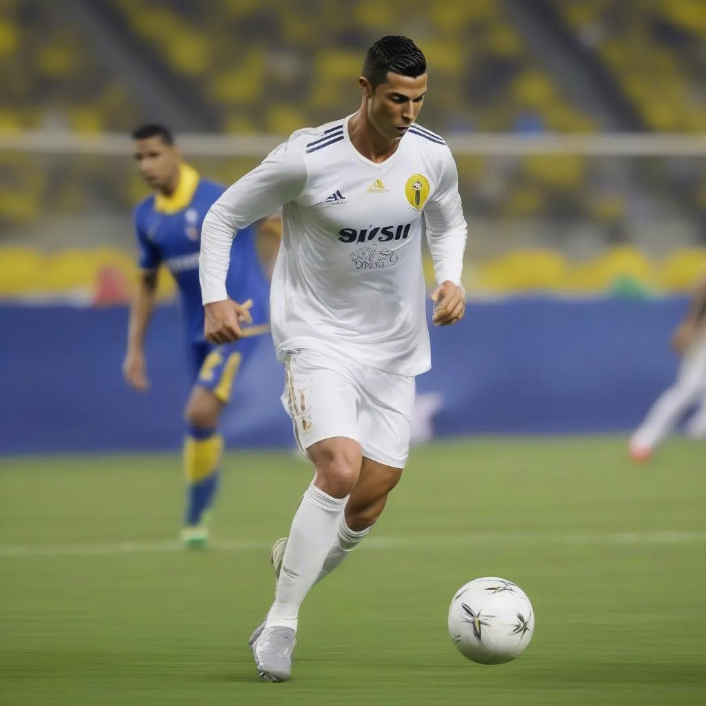 Cristiano Ronaldo chơi bóng tại Al-Nassr