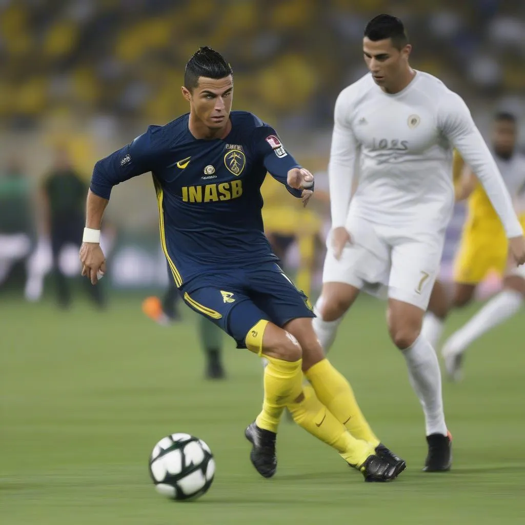 Ronaldo Al Nassr phòng ngự