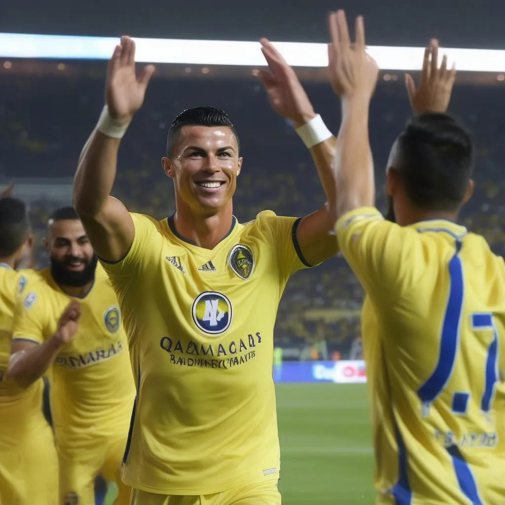 ronaldo al nassr ra mắt