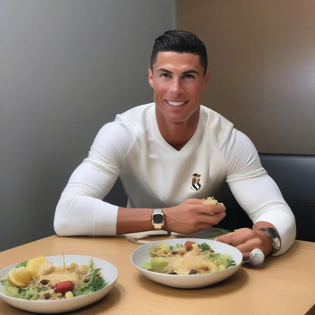 Chế độ ăn kiêng của Ronaldo