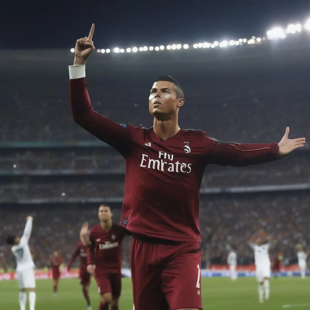 Ronaldo Ăn Mừng: Siêu Nhân Ronaldo