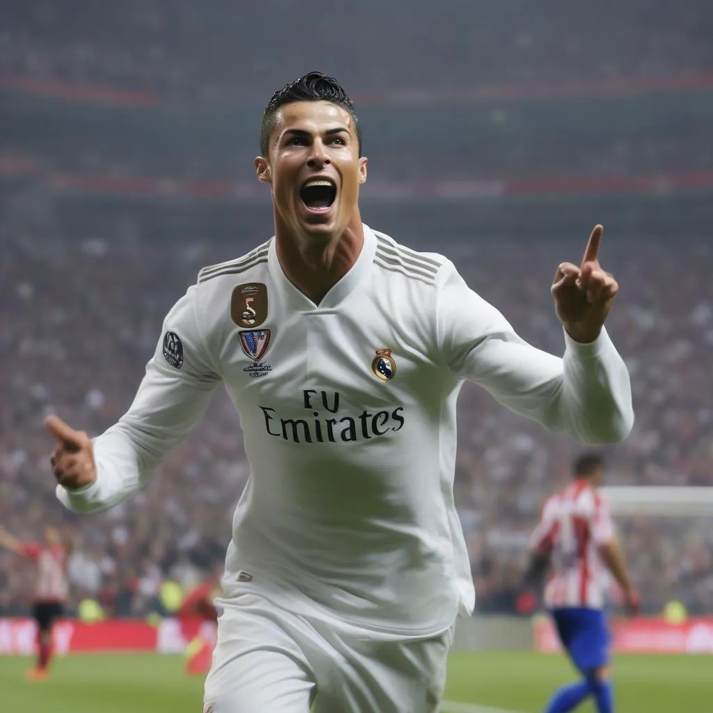 Ronaldo ăn mừng bàn thắng với điệu nhảy &quot;SIUUUUUU&quot; trước Atletico Madrid