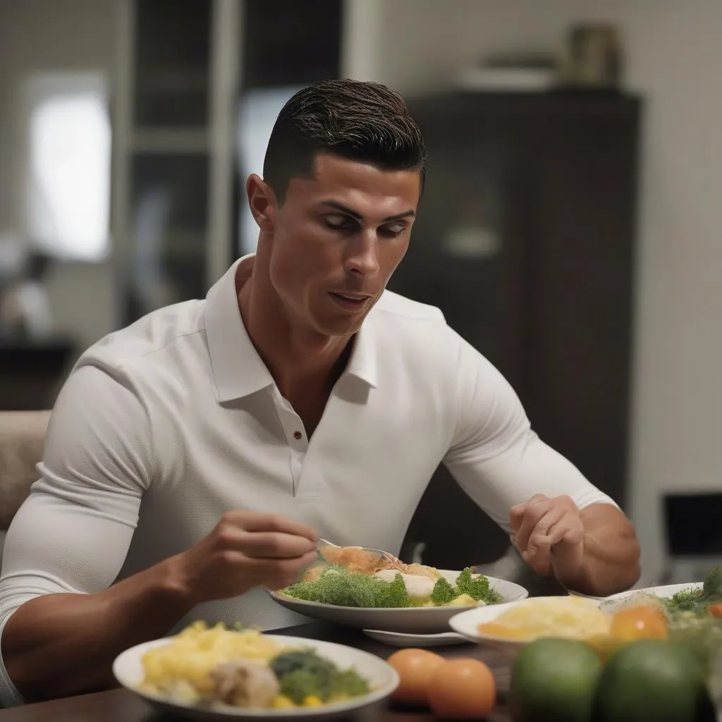 Chế Độ Ăn Uống Ngặt Nghèo Của Ronaldo