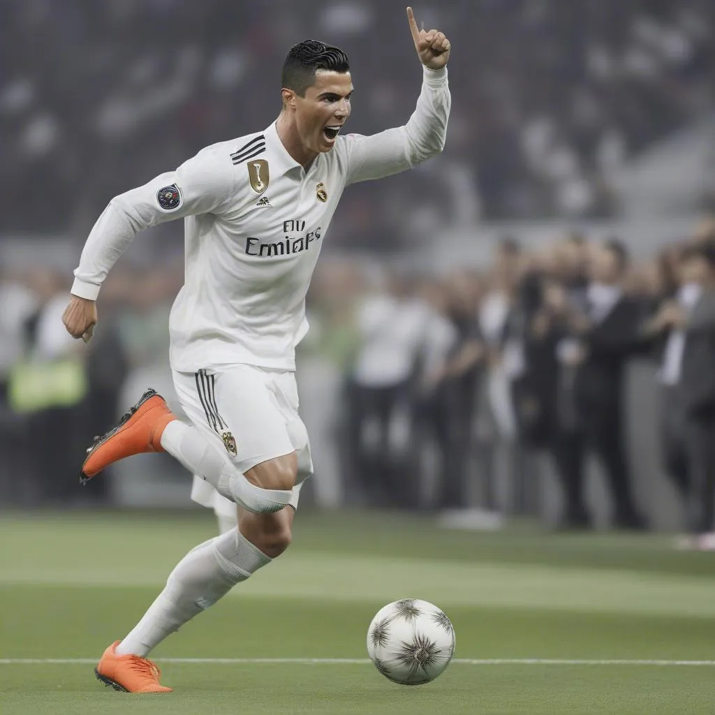 Ronaldo quảng cáo cho Nike