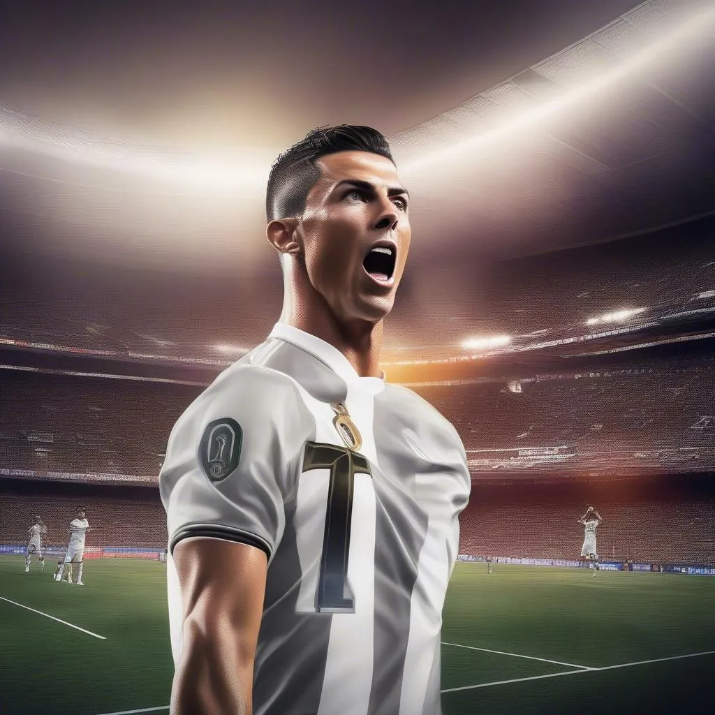 Ronaldo áo đấu sân khách 2019