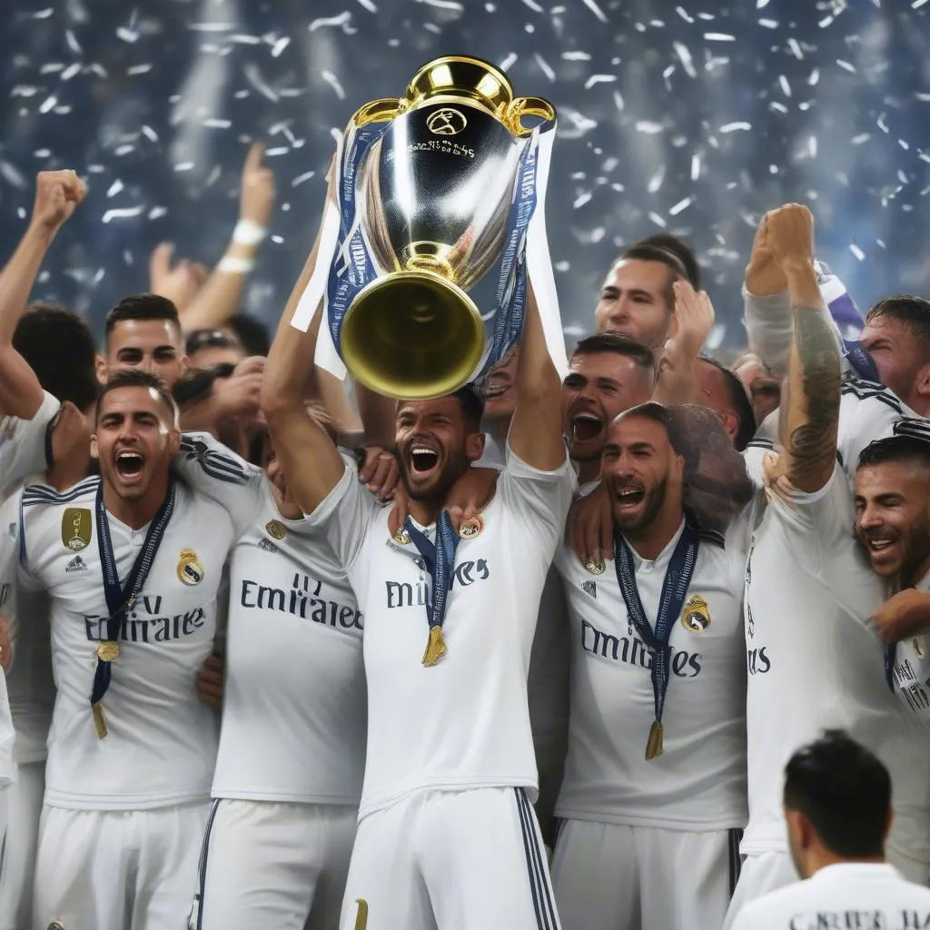 Real Madrid vô địch Champions League