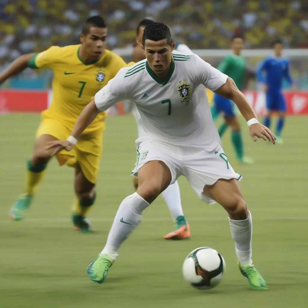 Ronaldo "Be O" solo qua 3 cầu thủ Brazil