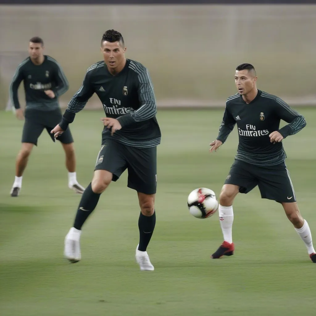 Ronaldo Béo và các cầu thủ