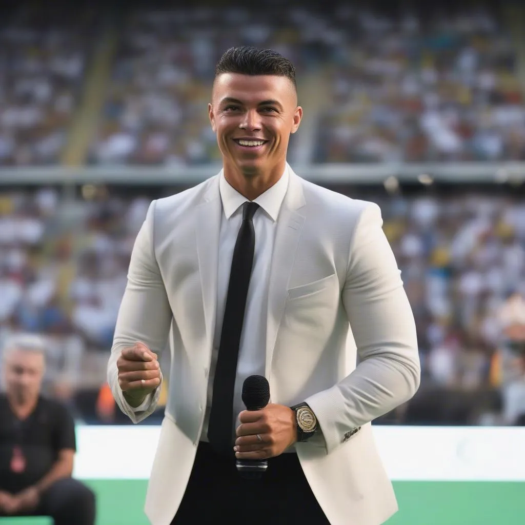 Ronaldo béo giải nghệ