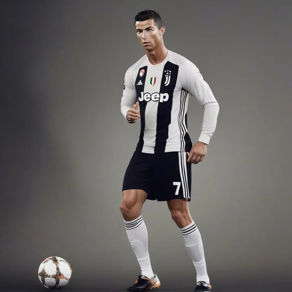 Ronaldo béo Juventus