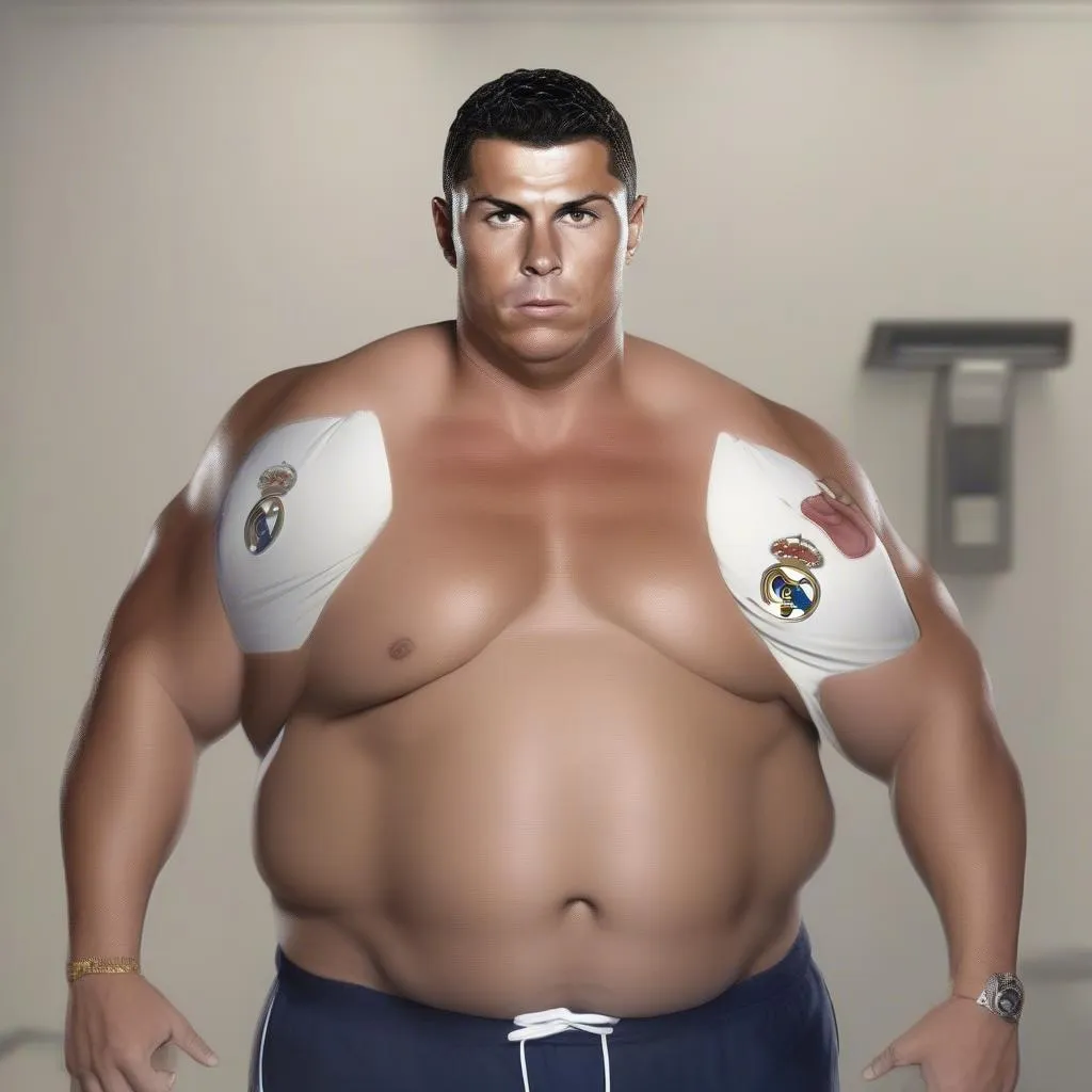 Ronaldo béo meme: Hình ảnh chế từ Cristiano Ronaldo