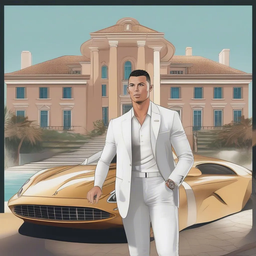 Ronaldo &quot;béo&quot; - Khối tài sản khổng lồ