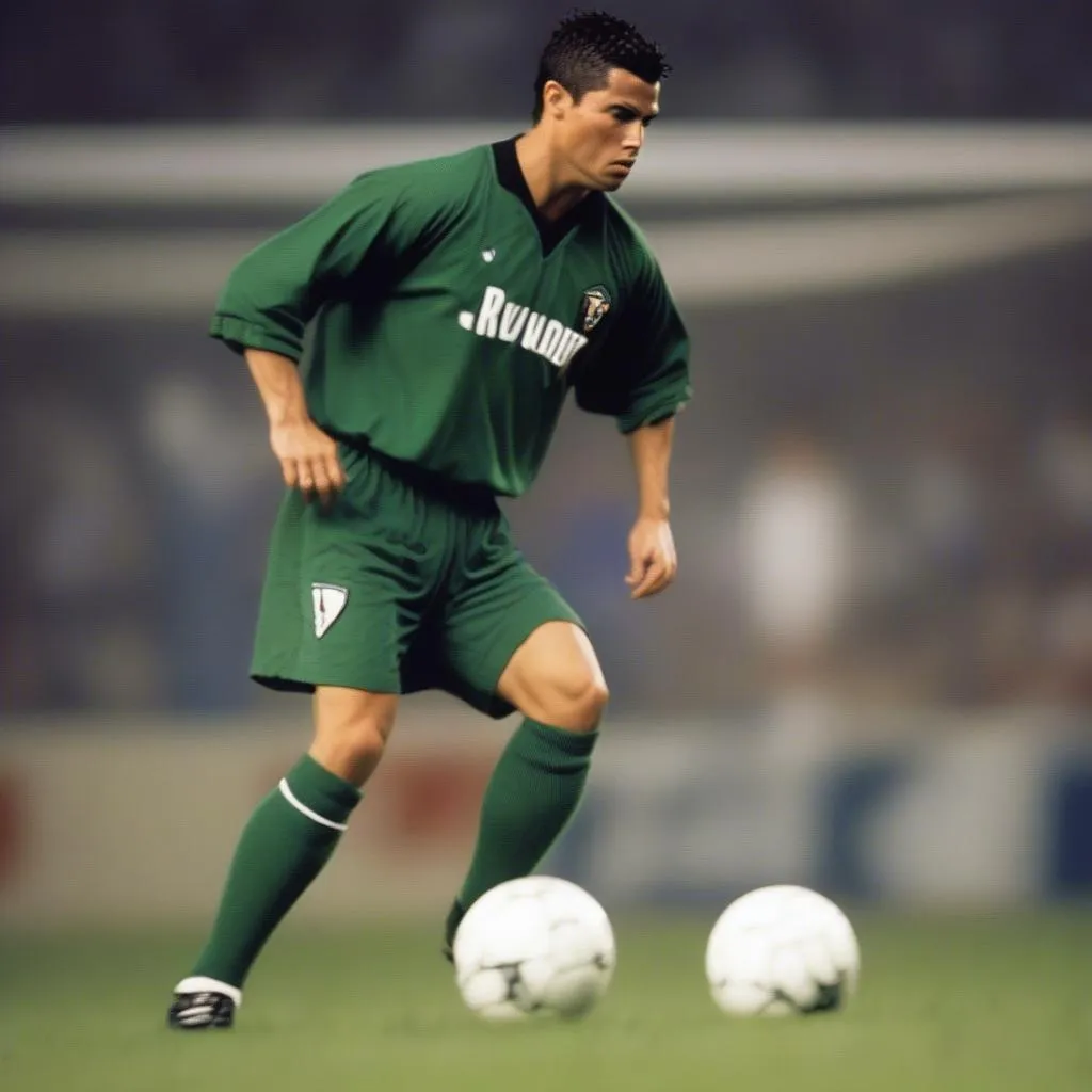 Ronaldo "béo" thi đấu cho CLB Verdy Kawasaki tại Nhật Bản năm 1998