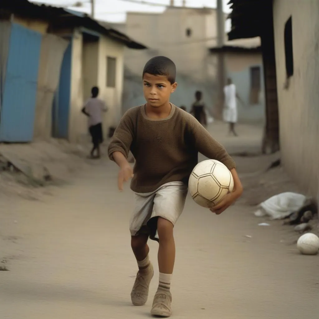 Ronaldo "béo" tuổi thơ