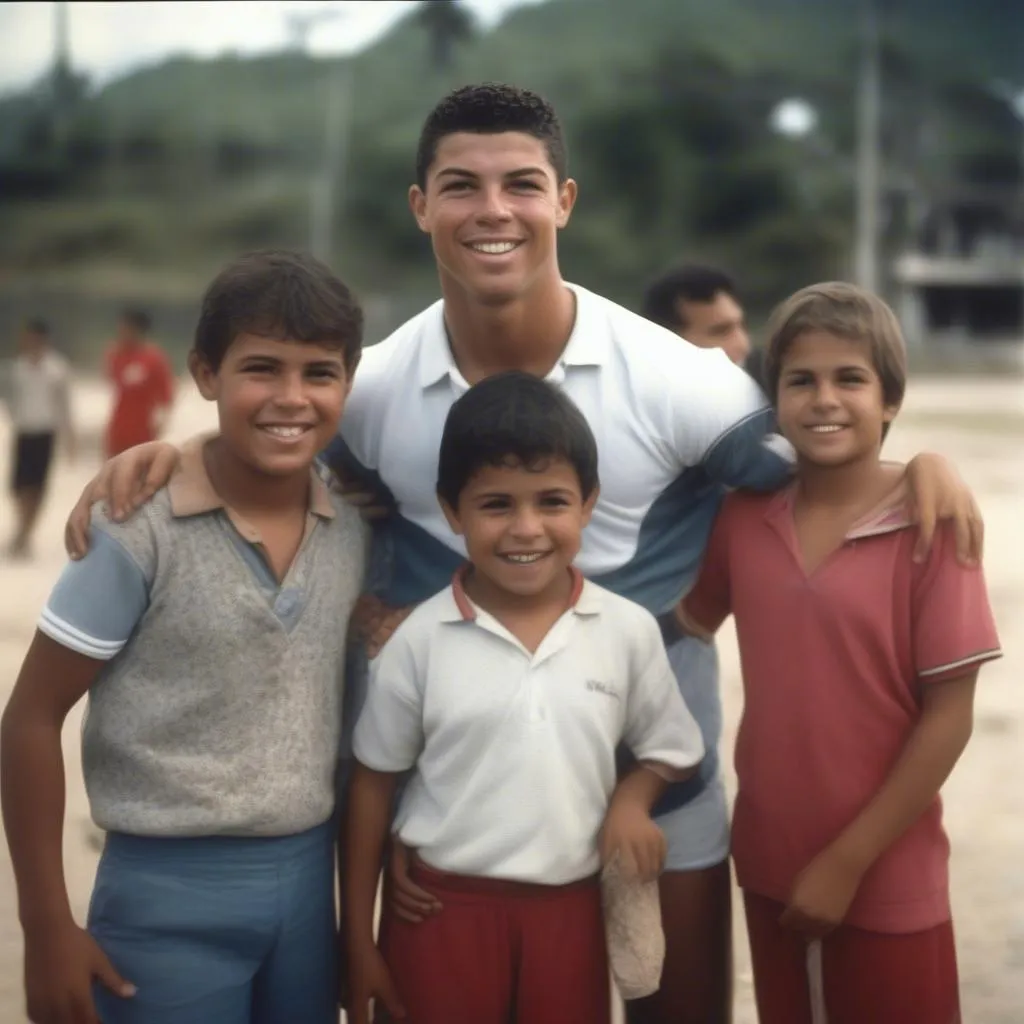 Ronaldo "Rô béo" - Tuổi thơ và biệt danh nổi tiếng