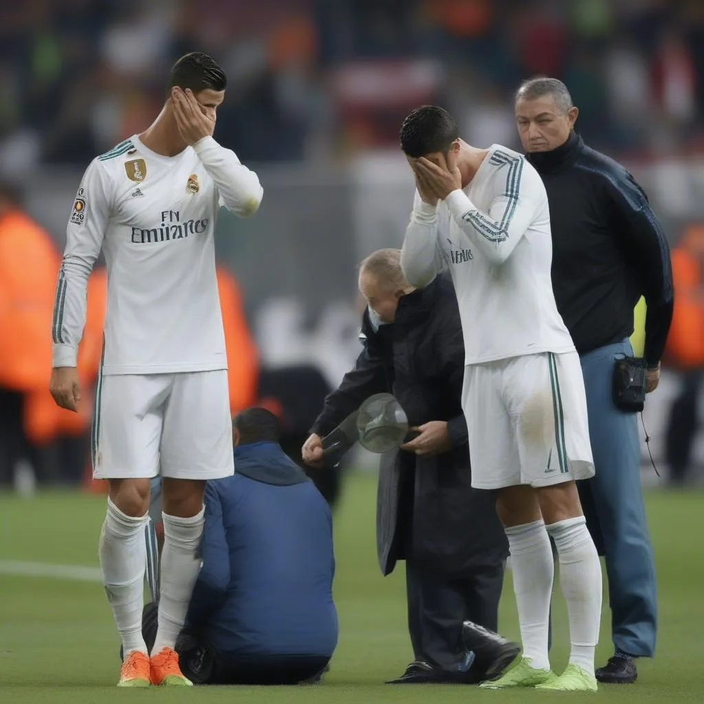 Ronaldo Bị Thay Ra Do Tuổi Tác