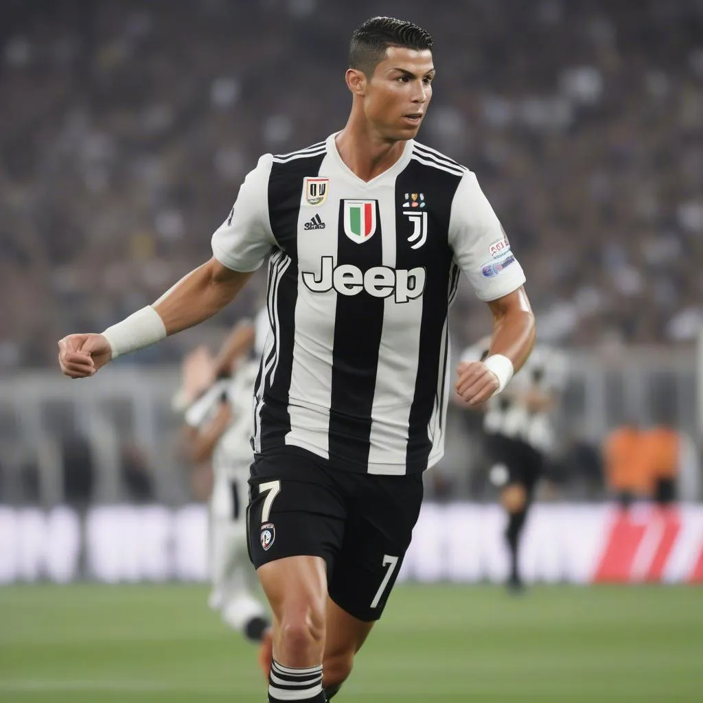 Ronaldo Black Withe: Áo Đen Huyền Bí Của Juventus