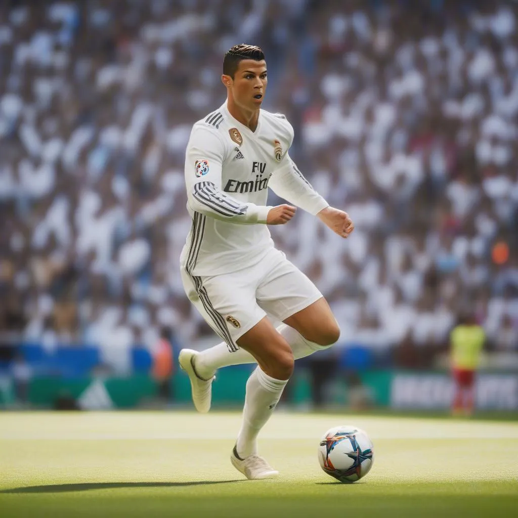 Ronaldo Black Withe: Áo Trắng Rực Rỡ Của Real Madrid